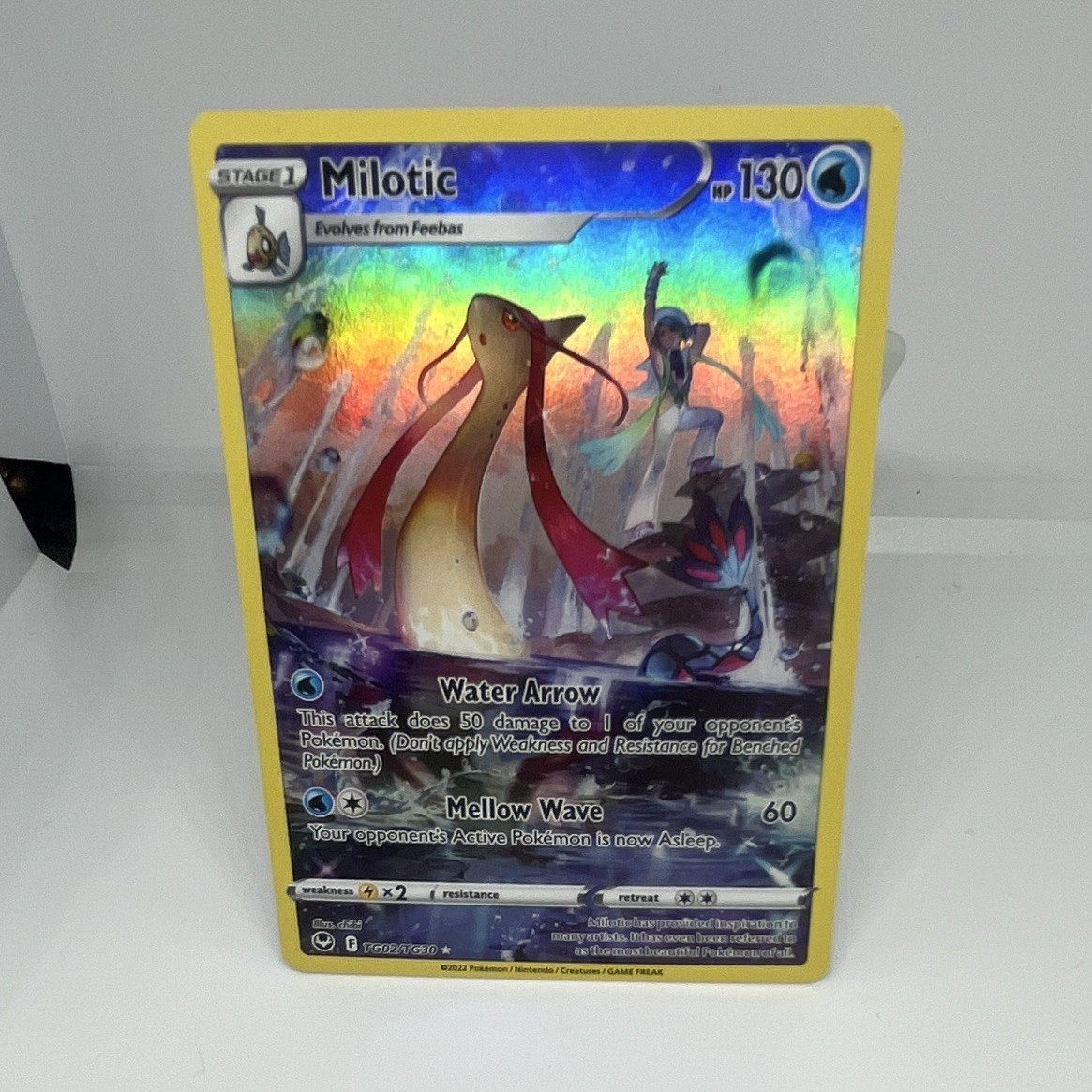 Pokemon TCG Milotic 27/145 Guardians Rising Reverse Holo Stage 1 2017