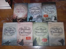 Peter V. Brett Dämonen Demonen Saga 1-7 kpl....