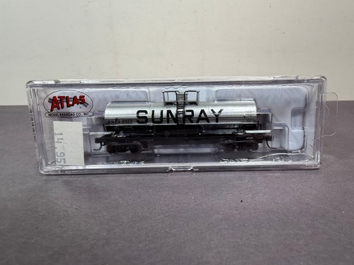 Tren escala N Atlas 43681 11.000 galones vagón cisterna SUNRAY SHPX 2022 | Condition: New