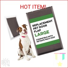 Evergreen Pet Supplies Replacement Dog Door Flap Compatible with PetSafe Freedom