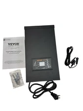 VEVOR 600W Low Voltage Landscape Transformer w /Timer & Sensor HPN-600GK2306
