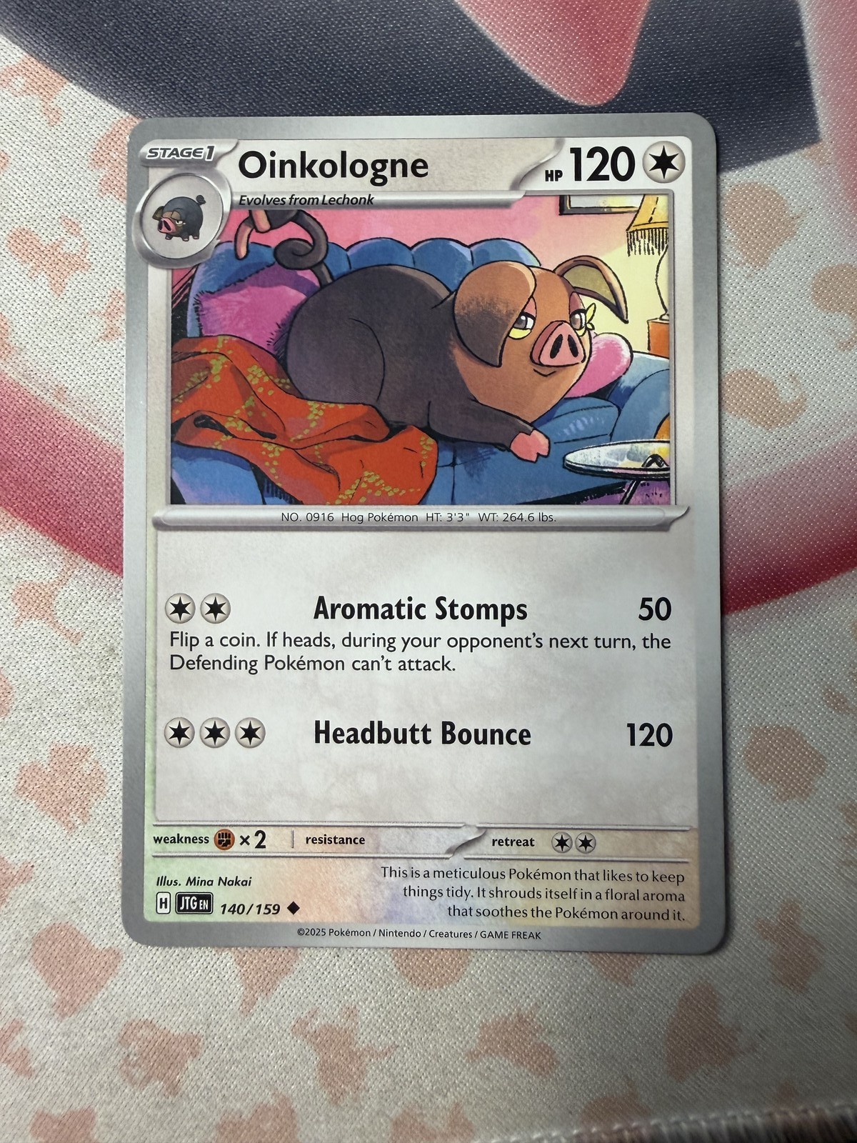 Oinkologne Uncommon SV09: Journey Together 140/159 NM English