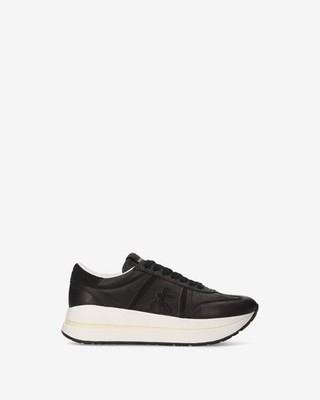 Premiata Bethcoin 8152 Women s Leather Sneakers Black Suede Details