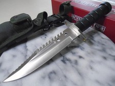 Rough Ryder Ultimate Survival Kit Combat Bowie Knife D2 Tool Steel RR2585 New