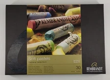 Rembrandt 30 Soft Pastels Extra Fine General Selection