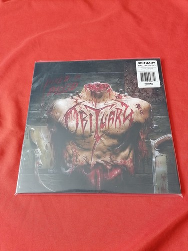 OBITUARY - Inked In Blood - 2-LP Vinyl Pool Of Blood Edition - NEU - Bild 2 von 2
