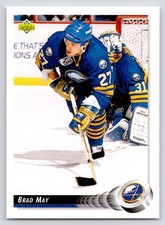 1992-93 Upper Deck #74 Brad May