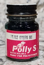 FLOQUIL POLLY S - MODEL & HOBBY PAINT for POLYSTYRENE 5/8 oz - PCJ92 GREEN N1