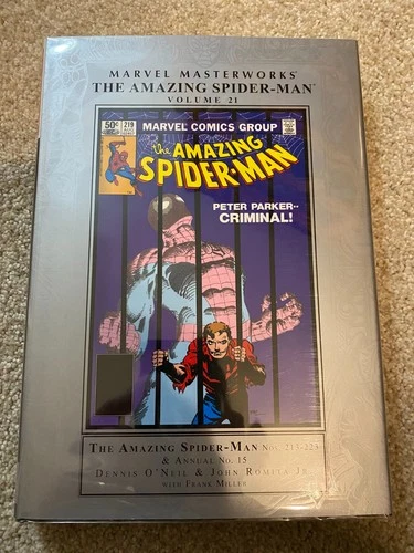 Amazing Spider-Man Marvel Masterworks  Volume 21 HC Hardcover - NM