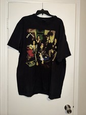 Vintage Aerosmith 1997 Nine Lives North American Tour T-Shirt Size XL