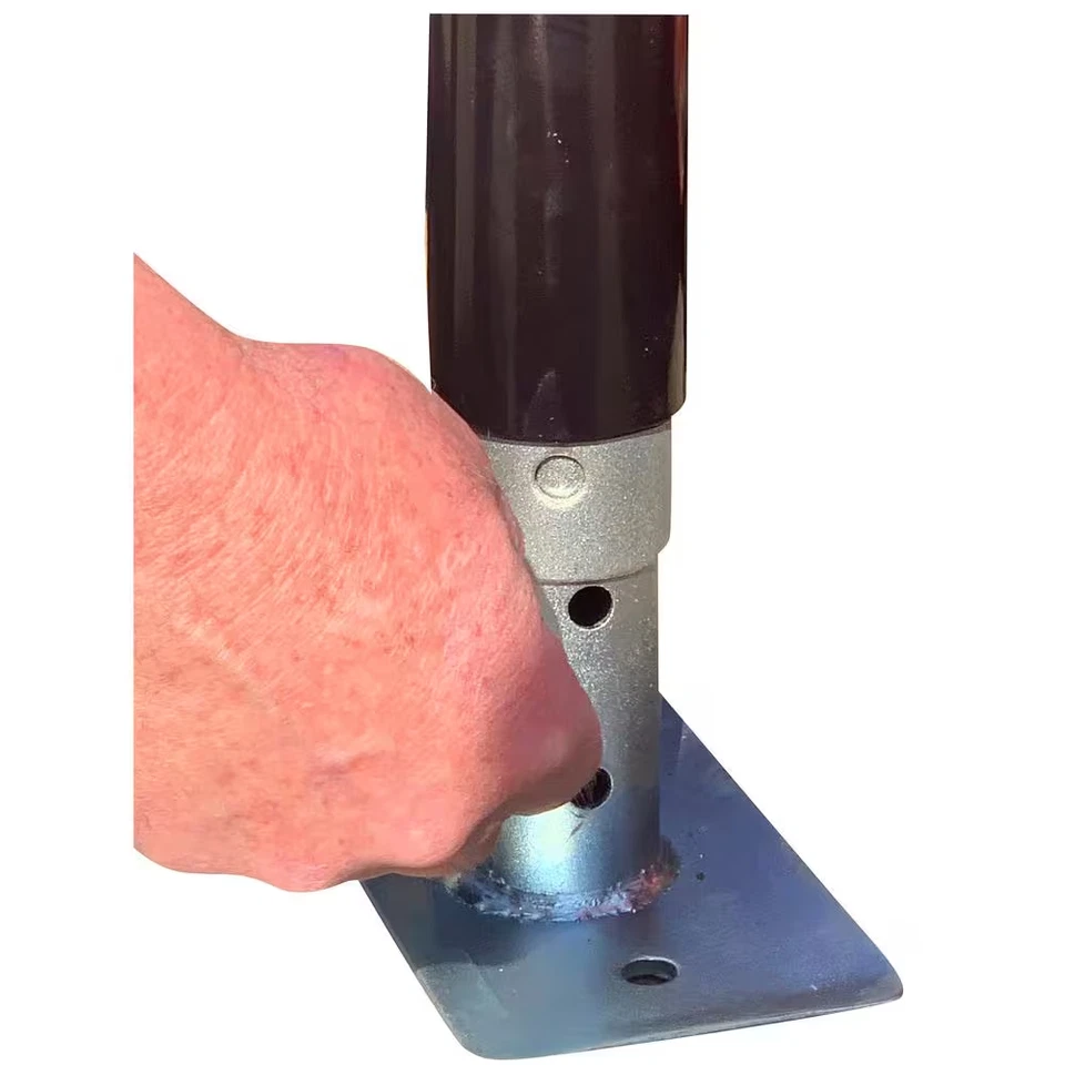 Gato y elevador de remolque con marco en A con placa base con 2000 libras Capacidad Foto 4 de 4