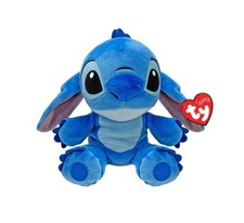 TY Beanie Baby - STITCH Lilo  Stitch  6 Inch Stuffed Plush Toy New Limited E