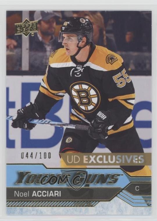 2016-17 Upper Deck Young Guns Exclusives 44/100 Noel Acciari #238 fr5