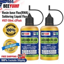 100ml/3.38oz BEEYUIHF 927 RMA No Clean Liquid Solder Flux Dropper for Soldering