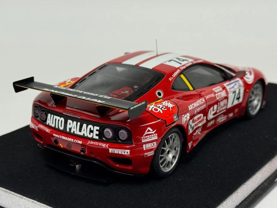 1/24 Garage 43 Laurent Tay Tamiya Model of Ferrari 360 2002 24 LeMans  ABG192 - Image 4 of 4