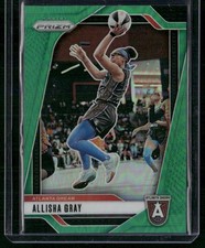 2024 Panini Prizm WNBA #96 Allisha Gray Green Prizms