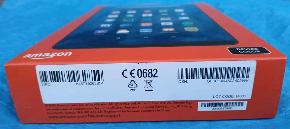 Fire Tablet with Alexa, 7" Display, 8 GB, Black (Previous Generation -5th) - New - Image 3 of 4