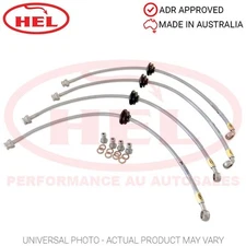 HEL Performance Braided Brake Lines - Mazda 323 1.5 94-98