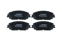 Kamoka Bremsbelagsatz Scheibenbremse JQ101054 FüR Toyota Rav 5 Van Hr Camry 4WD