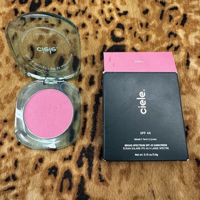 Ciele Blush & Protect SPF 45 Blush 0.13 oz | Chill or Blaze | Buy One or Bundle 