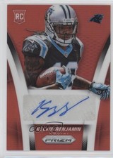 2014 Panini Prizm Auto Rookie Red Prizm 19/30 Kelvin Benjamin #AR-KB Auto 0o9