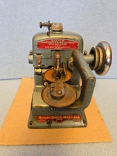 BONIS NEW YORK SUPER MODEL - NEVER-STOP - FUR SEWING MACHINE - BLUE