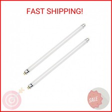Unique Bulbs Pack of 2 F8T5/CW 8W T5 12" Cool White 4100k Fluorescent Light Bul
