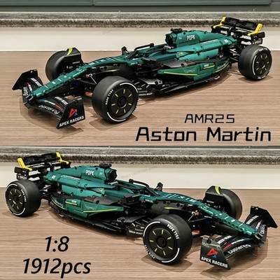 Aston Martin AMR24 F1 Formel 1 Rennwagen 1912 Teile Technik Bausteine Set