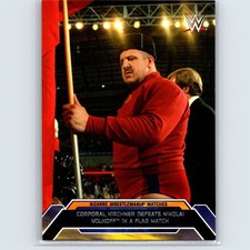 2015 Topps WWE Road to Wrestlemania Corporal Kirchner Defeats Nikolai Volkoff #3