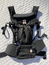 Nice Clean Ergo Baby Omni 360 Child Carrier Cool Air Onyx Black Ergobaby