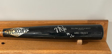 Mike Trout Autographed Game Used Bat 2019 MVP PSA GU10 Photo Matched