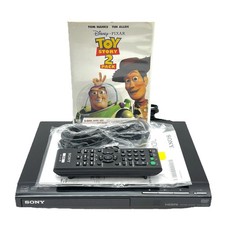 Sony DVD Player DVP-SR510H HD 1080p Upscaling HDMI Black TESTED Remote Movies