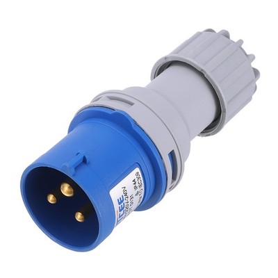 220-240V 16A 2P+E 3Pin IP44 Waterproof Aviation CEE Male Industrial Connectors