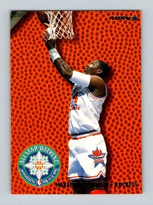 1994-95 Fleer All-Stars #20 Hakeem Olajuwon