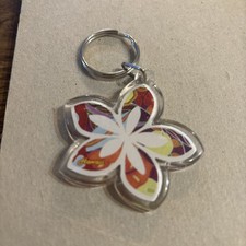 Hawaii Souvenir Flower Keychain