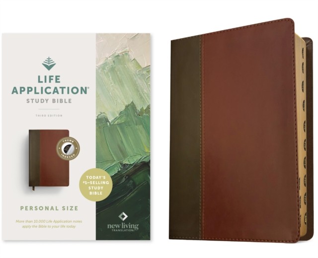 NLT Life Application Study Bible, Third Edition, Mahogany by ... - - Image 2