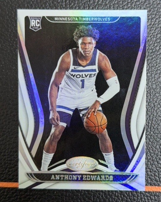 Anthony Edwards 2020-21 Panini Certified RC Silver #200