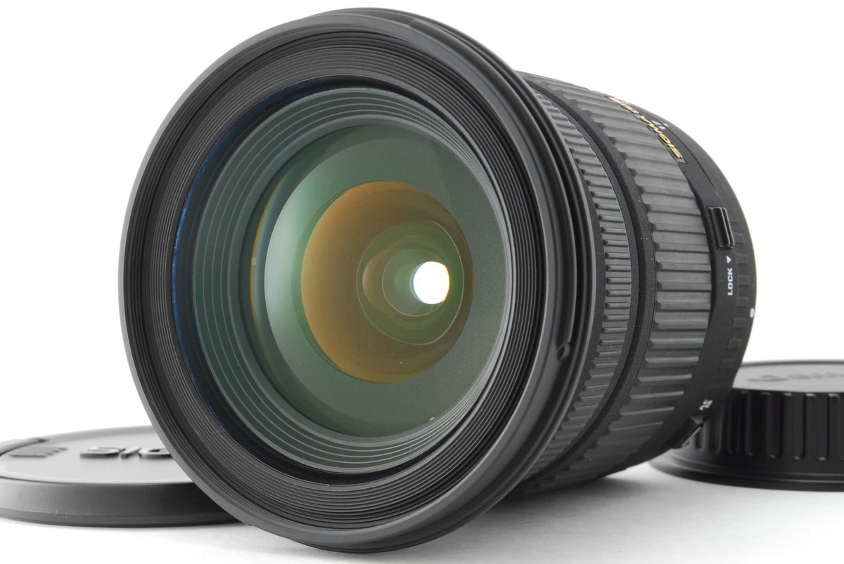 Sigma DC Camera Lenses 17-70mm Focal f/2.8-4.5 Maximum Aperture