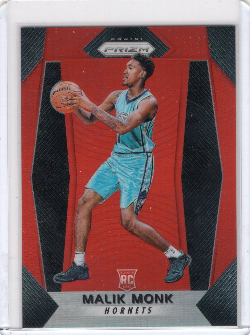 MALIK MONK 2017-18 Panini Rookie ORANGE PRIZM #233 4/49