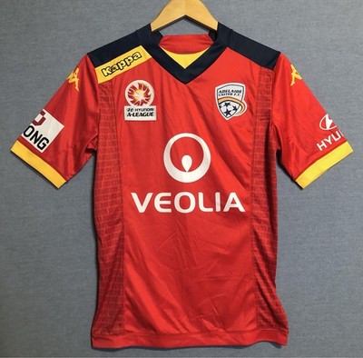 Katy Perry Adelaide United FC Jersey Mens XS Red Soccer Kappa Hyundai A League