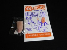 Soft Latex Thumb Tip with Book by Milbourne Christopher - Magic Trick