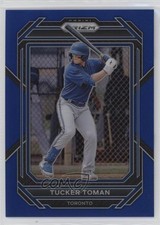 2023 Panini Prizm Blue Prizm 41/149 Tucker Toman #117 0gg