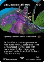 Sidisi, Regent of the Mire (Borderless) #341 Tarkir: Dragonstorm Rare