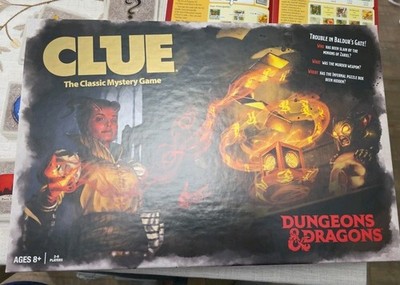 USAopoly Clue Dungeons & Dragons Classic Mystery Game - CL056-370-001900-04
