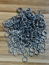 100 Stainless Steel Split Rings for Fishing Heavy Duty Big Game 50lb-90lb