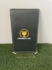 Links And Kings Leather Golf Yardage Book MEDINAH CC PRESIDENTS CUP OFFICIAL