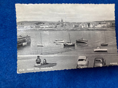 Elie und Earlsferry Fife KY9 VINTAGE POSTKARTE MINE