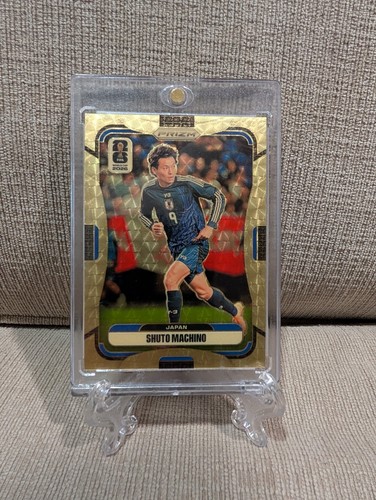 2026 Panini Prizm FIFA World Cup Shuto Machino Gold Vinyl 1 of 1 Japan 1/1