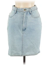 Gitano Women Blue Denim Skirt 9