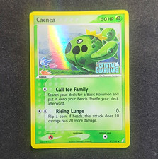Pokemon TCG Cacnea EX Crystal Guardians 2006 Reverse Holo Common 47/100 50HP ENG on eBay